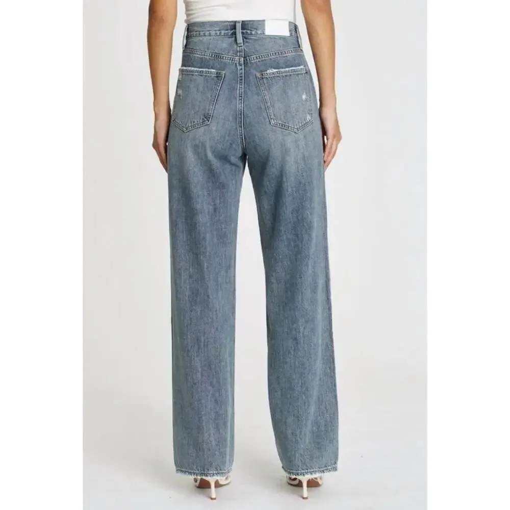 Pistola bobbie high-rise waist crossover wide leg